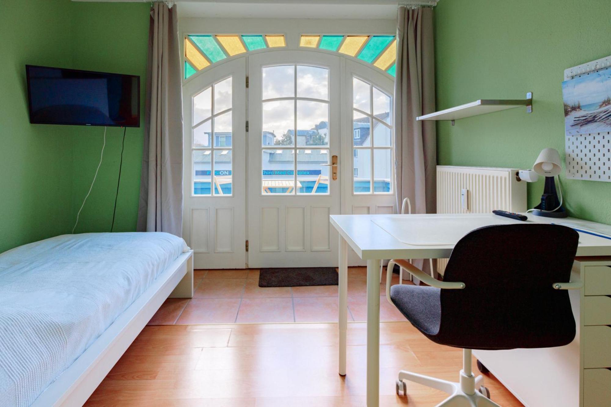 Gemuetliche Wohnung Mit Balkon Wohnung6 Ρόστοκ Εξωτερικό φωτογραφία